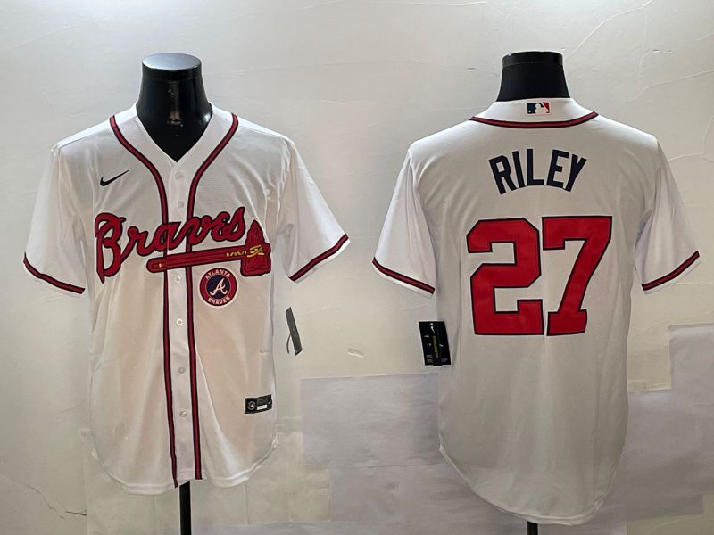 Men Atlanta Braves #27 Riley White Game 2024 Nike MLB Jersey style 4->atlanta braves->MLB Jersey